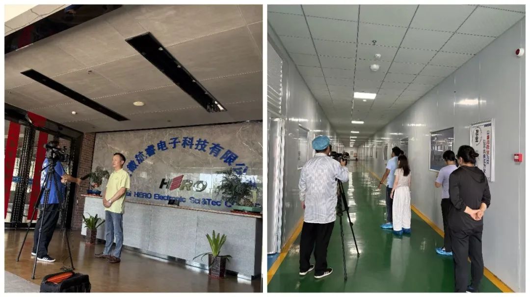 電視臺專訪日巧遇孟加拉客戶到訪，這一天，我們被“雙重聚焦”